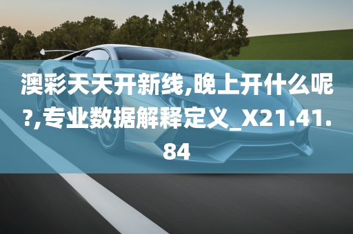 澳彩天天开新线,晚上开什么呢?,专业数据解释定义_X21.41.84