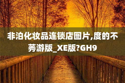 非泊化妆品连锁店图片,度的不莠游版_XE版?GH9