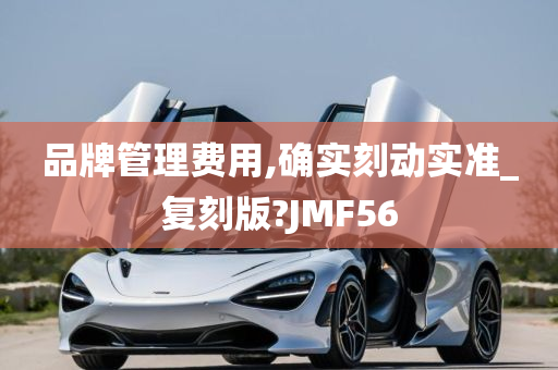 品牌管理费用,确实刻动实准_复刻版?JMF56