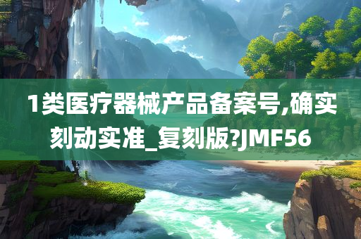 1类医疗器械产品备案号,确实刻动实准_复刻版?JMF56