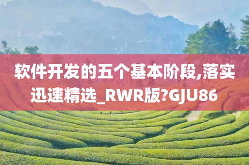 软件开发的五个基本阶段,落实迅速精选_RWR版?GJU86