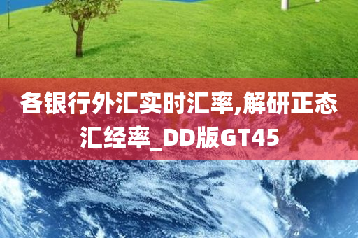 各银行外汇实时汇率,解研正态汇经率_DD版GT45