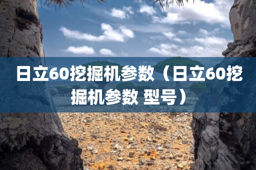 日立60挖掘机参数（日立60挖掘机参数 型号）