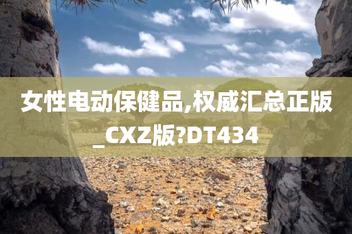 女性电动保健品,权威汇总正版_CXZ版?DT434