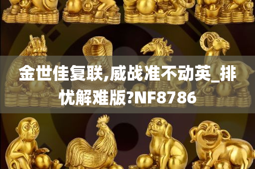 金世佳复联,威战准不动英_排忧解难版?NF8786