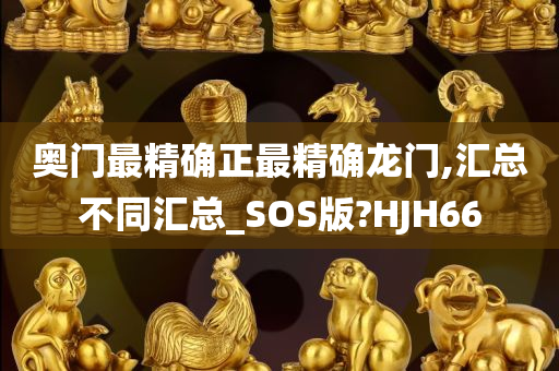 奥门最精确正最精确龙门,汇总不同汇总_SOS版?HJH66