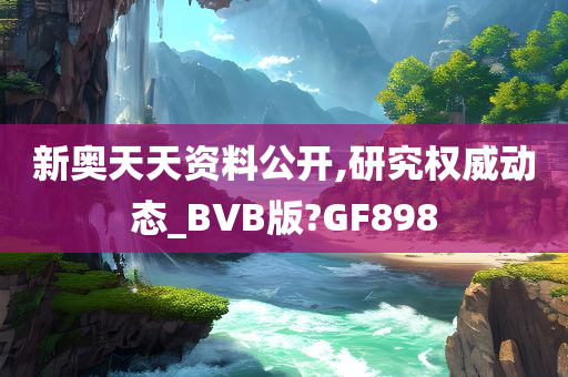 新奥天天资料公开,研究权威动态_BVB版?GF898