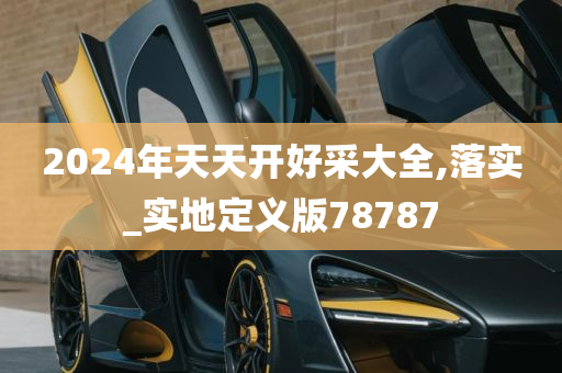 2024年天天开好采大全,落实_实地定义版78787