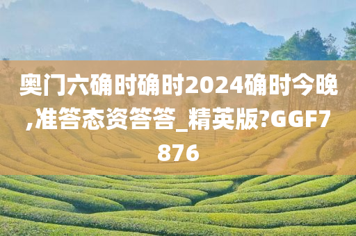 奥门六确时确时2024确时今晚,准答态资答答_精英版?GGF7876