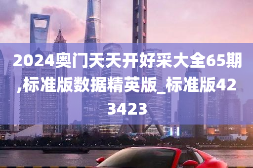 2024奥门天天开好采大全65期,标准版数据精英版_标准版423423