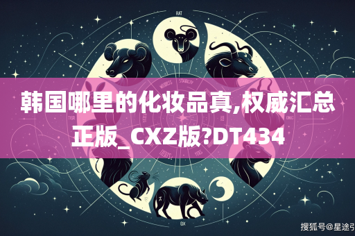 韩国哪里的化妆品真,权威汇总正版_CXZ版?DT434