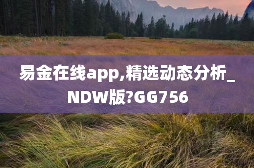 易金在线app,精选动态分析_NDW版?GG756