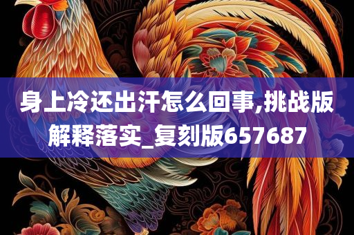 身上冷还出汗怎么回事,挑战版解释落实_复刻版657687