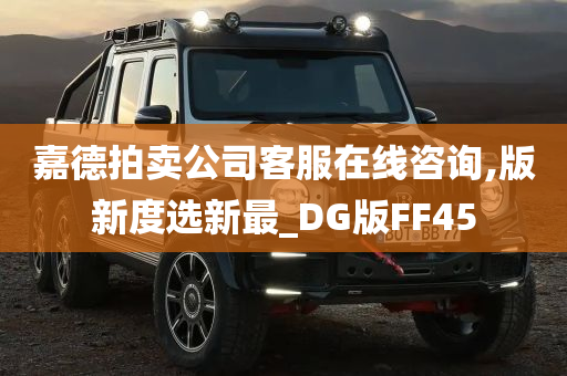 嘉德拍卖公司客服在线咨询,版新度选新最_DG版FF45