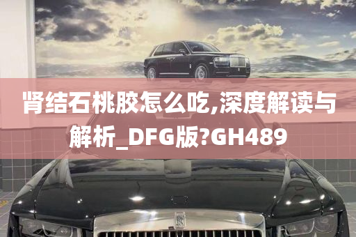 肾结石桃胶怎么吃,深度解读与解析_DFG版?GH489