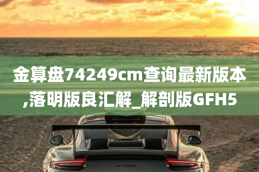 金算盘74249cm查询最新版本,落明版良汇解_解剖版GFH5