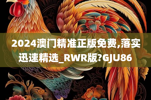 2024澳门精准正版免费,落实迅速精选_RWR版?GJU86