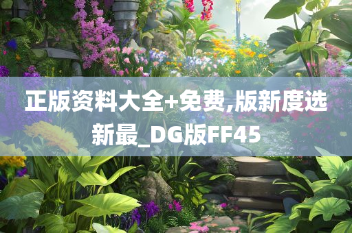 正版资料大全+免费,版新度选新最_DG版FF45