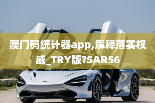 澳门码统计器app,解释落实权威_TRY版?SAR56