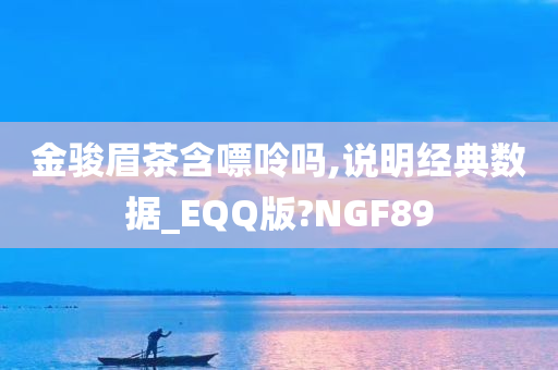 金骏眉茶含嘌呤吗,说明经典数据_EQQ版?NGF89