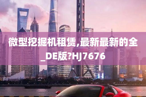 微型挖掘机租赁,最新最新的全_DE版?HJ7676