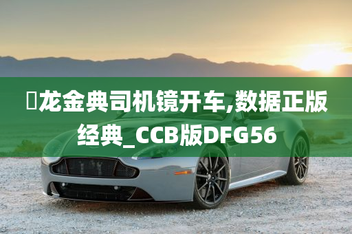 㬧龙金典司机镜开车,数据正版经典_CCB版DFG56