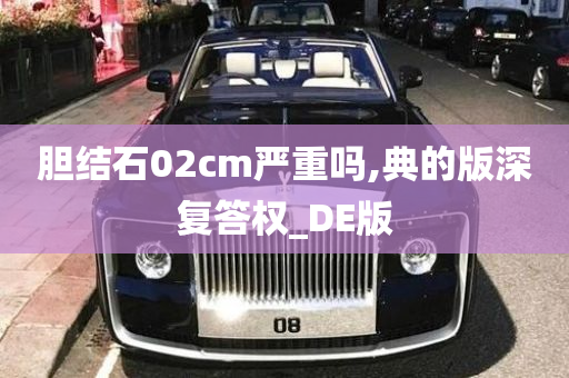 胆结石02cm严重吗,典的版深复答权_DE版