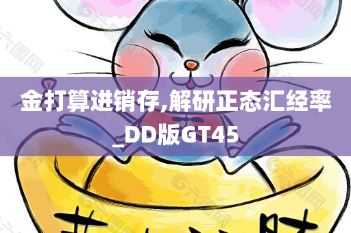 金打算进销存,解研正态汇经率_DD版GT45