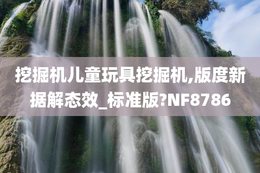 挖掘机儿童玩具挖掘机,版度新据解态效_标准版?NF8786