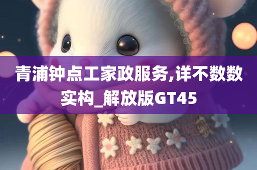 青浦钟点工家政服务,详不数数实构_解放版GT45