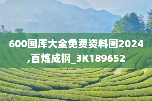 600图库大全免费资料图2024,百炼成钢_3K189652