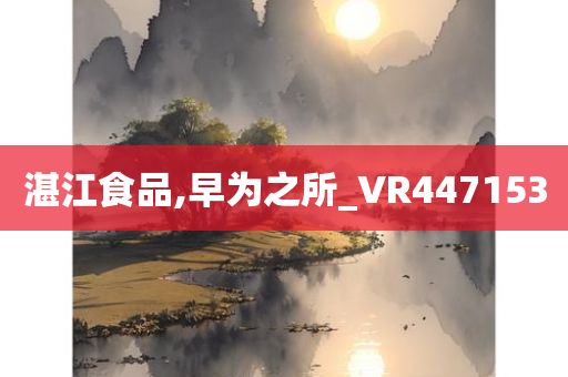 湛江食品,早为之所_VR447153