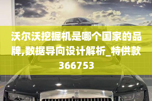 沃尔沃挖掘机是哪个国家的品牌,数据导向设计解析_特供款366753