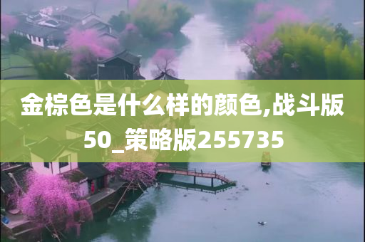 金棕色是什么样的颜色,战斗版50_策略版255735