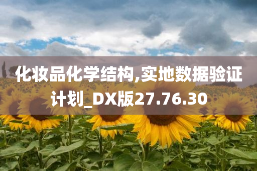 化妆品化学结构,实地数据验证计划_DX版27.76.30