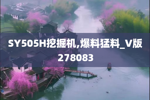 SY505H挖掘机,爆料猛料_V版278083