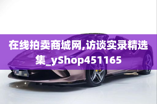 在线拍卖商城网,访谈实录精选集_yShop451165