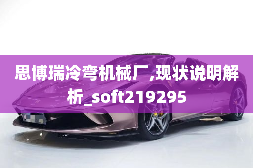 思博瑞冷弯机械厂,现状说明解析_soft219295