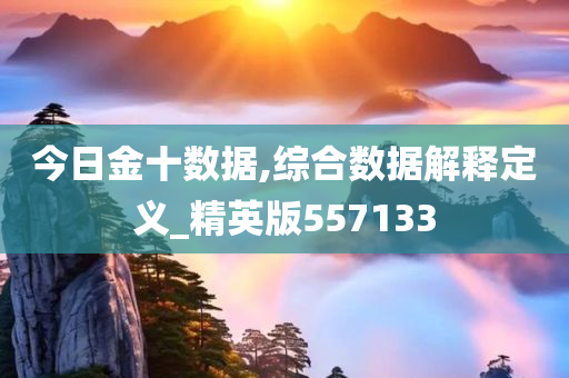 今日金十数据,综合数据解释定义_精英版557133