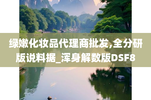 绿嫩化妆品代理商批发,全分研版说料据_浑身解数版DSF8