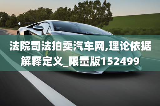 法院司法拍卖汽车网,理论依据解释定义_限量版152499