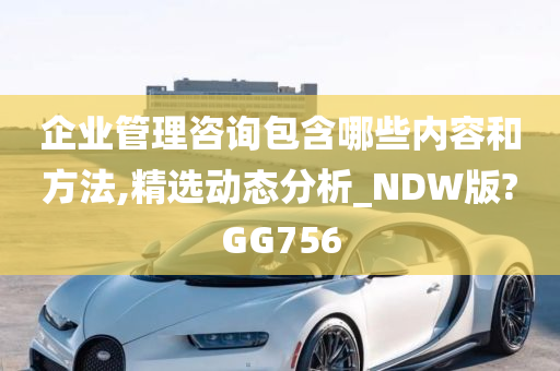 企业管理咨询包含哪些内容和方法,精选动态分析_NDW版?GG756