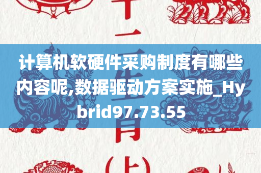 计算机软硬件采购制度有哪些内容呢,数据驱动方案实施_Hybrid97.73.55