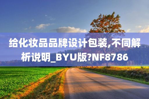 给化妆品品牌设计包装,不同解析说明_BYU版?NF8786