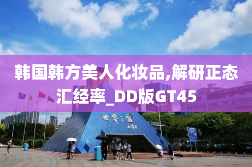 韩国韩方美人化妆品,解研正态汇经率_DD版GT45