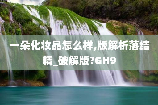 一朵化妆品怎么样,版解析落结精_破解版?GH9