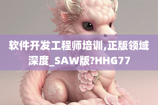 软件开发工程师培训,正版领域深度_SAW版?HHG77