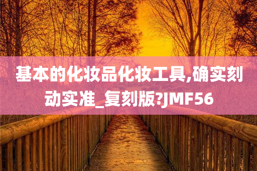 基本的化妆品化妆工具,确实刻动实准_复刻版?JMF56