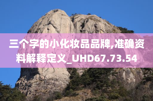 三个字的小化妆品品牌,准确资料解释定义_UHD67.73.54