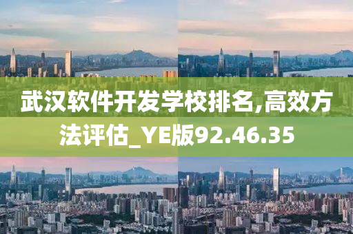 武汉软件开发学校排名,高效方法评估_YE版92.46.35